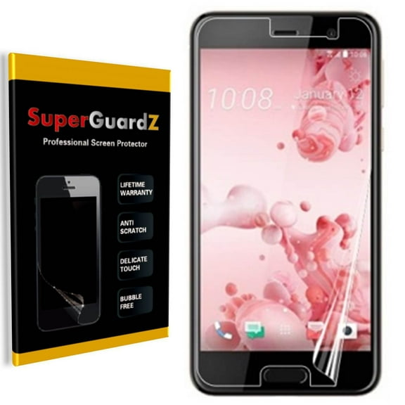 [8-Pack] For HTC U Play / Alpine - SuperGuardZ Ultra Clear Screen Protector, Anti-Scratch, Anti-Bubble