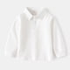 thumbnail image 3 of REDARER Boys Uniform Long Sleeve Polo, 2-Pack - for Little Boys & Big Boys,Size 3-4 Years, 3 of 3