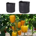 thumbnail image 2 of Maytalsory Round Fabric Reusable Plant Pouch Container Breathable Grow Pot Planter Bag 30*25cm 1Set, 2 of 6