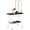 Black, variant on WSWJY Foldable Portable Pet Grooming Table - 36in Professional Dog Cat Trimming Table w/Adjustable Arm & 2 Nooses, Maximum Capacity Up to 220lbs
