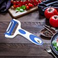thumbnail image 4 of Qnjujn Multi-Function Vegetable Peeler Fruit Scraper Ergonomic Handle Kitchen Tool for Potato Carrot Serrated Blade Dishwasher Safe Grip, 4 of 5