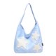 thumbnail image 3 of Star Tote Hobo Bag para Mujer Bolso Gran Capacidad Compras (Caqui), 3 of 9
