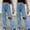 Blue, variant on Outfmvch Ripped Jeans Womens Baggy Jeans Stretchy Jeans for Women Womens Straight Leg Jeans Wide Leg Jeans for Women Jeans for Women Plus Size Barrel Jeans Women Blue L