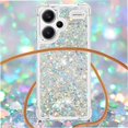 thumbnail image 2 of Funda FOXDOCK para Xiaomi Redmi Note 13 Pro Plus con Cuerda Ajustable, Brillo Líquido, Protección Antigolpes y Lente – Ideal para Regalo, 2 of 6