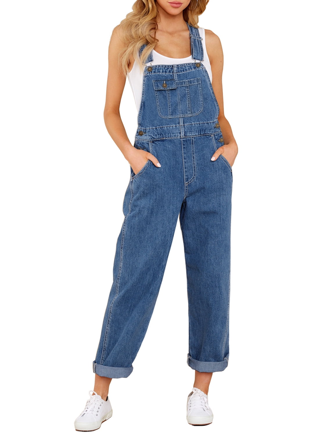 Women's Denim Overalls