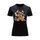 thumbnail image 1 of Playera Blusa de Oso Millonario con Dólares Dinero Ropa De Mujer Color Negro Talla Chica Marca Emil SaEs, 1 of 4