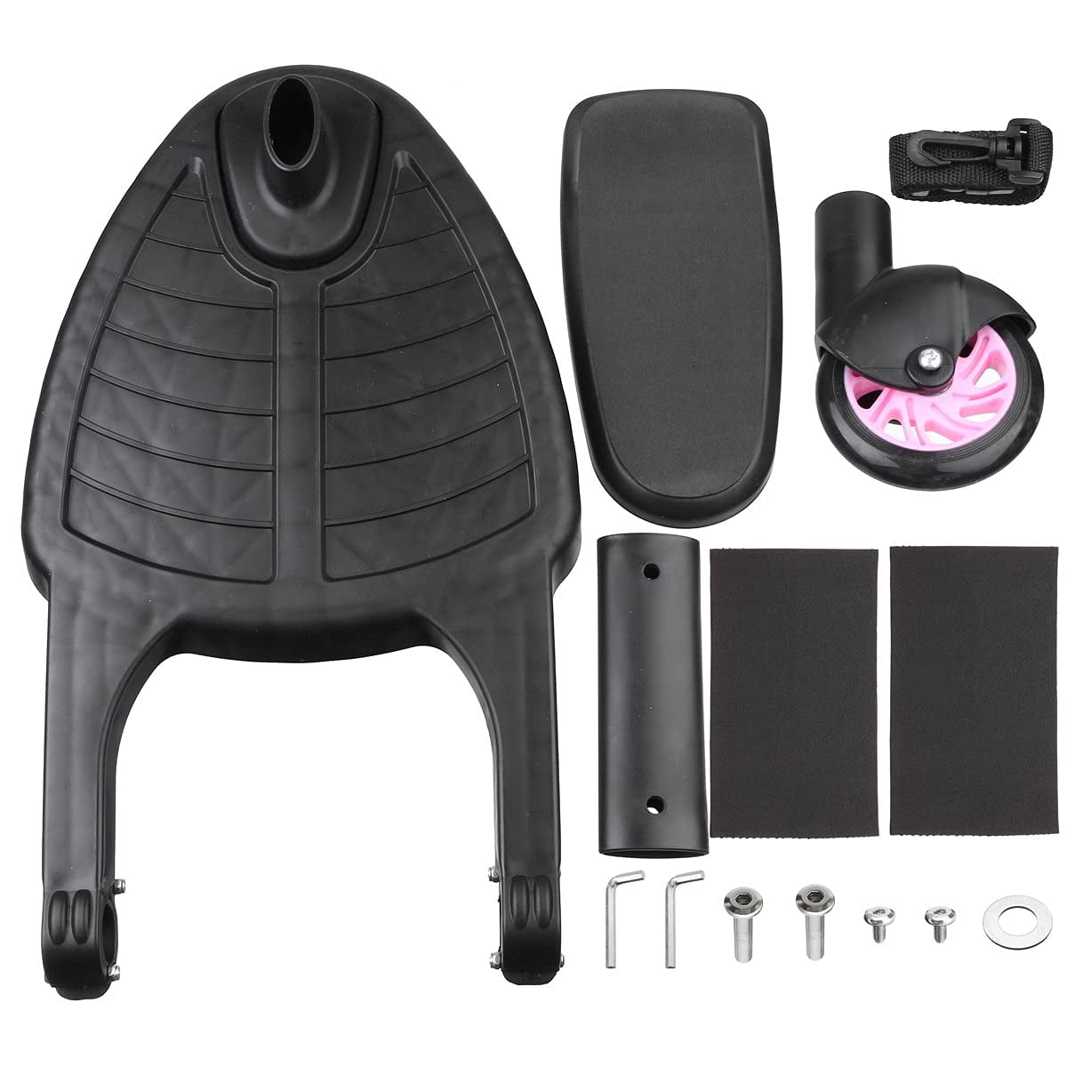 HONEYPOLO Stroller Ride Board - Second Passenger Standing Platform Attachment - Lightweight Baby Accessory - Family Travel Essentials - for Child Riders 2-6yrs (25kg)