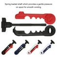 thumbnail image 2 of Fearlessin Portable Fishing Line Winder Part Smooth Fish Reel Cord for Spinning Tools Freshwater Winding Accessory for Professional Red Blue, 2 of 6