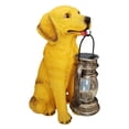 thumbnail image 2 of Lámpara de estatua de perro de decoración de césped colgante de Gloria Linterna de la estatua, 2 of 9
