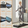 thumbnail image 6 of Fitvids Compact Armless Treadmill for Small Spaces, Quiet Under-Desk Walking Pad, Slim & Portable Design for Home Office Workouts, 3 in 1 Portable Treadmill Walking, 6 of 6