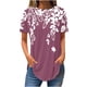 thumbnail image 1 of Blusas de Manga Corta para Mujeres Vendidas Cuello Redondo Casual, Top de Algodón de Imitación para el Hogar Y el Uso Diario, 1 of 3