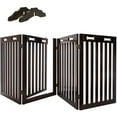 thumbnail image 2 of Arf Pets Wooden Pet Gate Support with Feet, Set of 2, 2 of 4