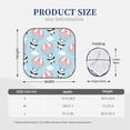 thumbnail image 3 of Balery 2 Piece Cute Panda Flying in the Sky Car Windshield Sun Shade|Foldable Front Windshield Shade for Car Front Window for Most Sedans SUV Truck-Medium, 3 of 7