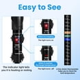thumbnail image 2 of Aquaneat Aquarium Heater, 100W Fish Tank Heater, Adjustable Submersible Water Thermostat with Thermometer, 2 of 6