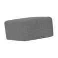 thumbnail image 5 of CoudarTitie Modern Stretch Footstool Cover, Wear-Resistant Ottoman Cover, Shop Ottoman Cover Light Gray L, 5 of 9