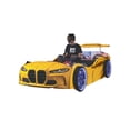 thumbnail image 2 of GTX Twin Race Car Bed with LED Lights & Sound FX, Kids Racing Bedroom Furniture, 2 of 4