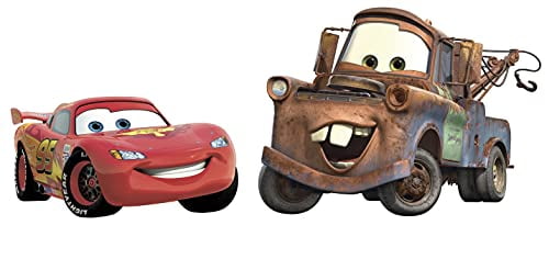 Disney Pixar Cars Lightning McQueen Mater Peel Brazil Ubuy