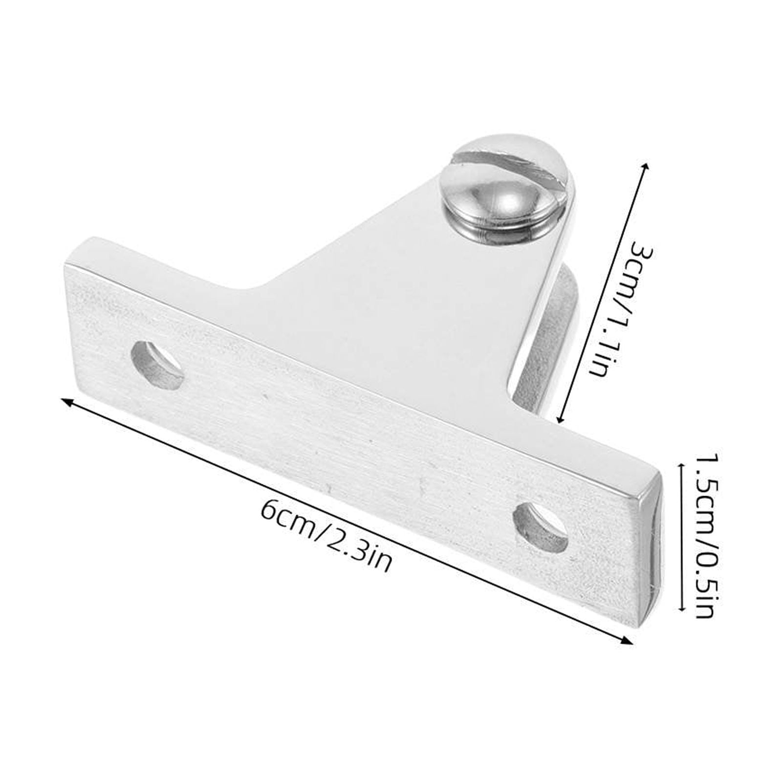 ELAYARD 2-Pack Marine Grade 316 Stainless Steel Boat Hinges for Kayak Track Accessories, Hardware for Watercraft
