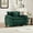 Green, variant on Single Seat Cloud Sofa, Modern Chenille Fabric Sectional Couch, Comfy Double Layer Upholstered Reading Chair, for Living Room Bedroom and Apartment, Green