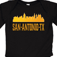 thumbnail image 4 of Inktastic San Antonio Skyline Texas Boys or Girls Long Sleeve Baby Bodysuit, 4 of 5