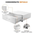 thumbnail image 1 of Kojooin 30 x 10 Inch Outdoor Kitchen Drawer, Stainless Steel Single Access BBQ Drawer with Chrome Handle, 1 of 7