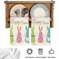 thumbnail image 5 of Easter Bunny Kitchen Towels Set of 3, Easter Eggs Spring Watercolor Bows Flower Absorbent Dish Towels for Kitchen, Microfiber Hand Towel, Quick Drying Tea Towel for Cleaning Decorative Dishcloths, 5 of 7