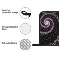 thumbnail image 5 of ZICANCN Oven Mitts and Pot Holders Sets,Fractal Spiral Purple Baking Sets Kitchen Heat Resistant 4 Pieces, 5 of 8