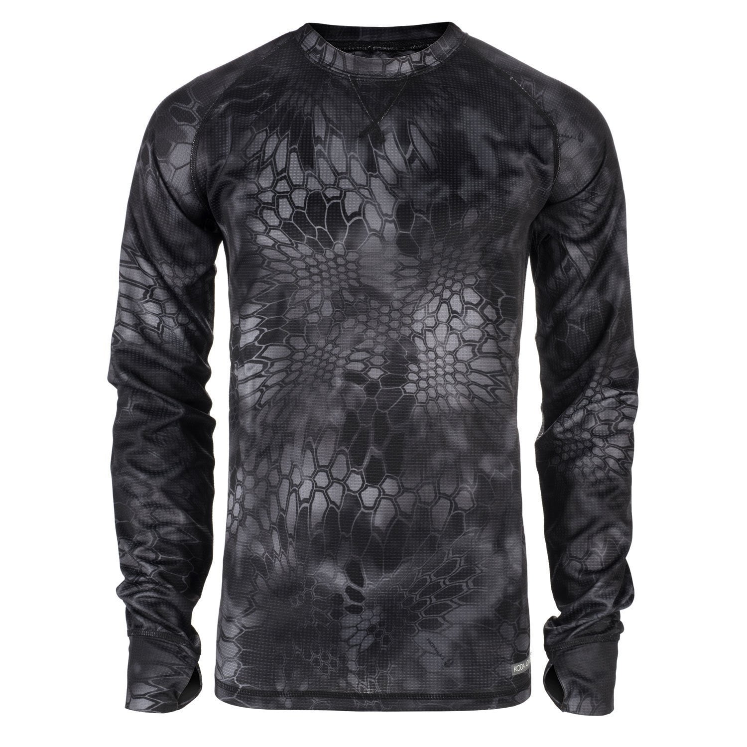 KODA Adventure Gear Youth Long Sleeve Camo Base Layer, Kryptek Typhon, X-Small by Koda Adventure Gear