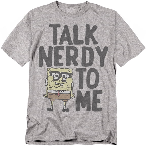 Spongebob T-Shirt Talk Nerdy To Me Unisex Graphic Tee for Men & Women