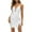 White, variant on Mgmyaa Women's Spaghetti Strap Sequined Bodycon Dress Halter V Neck Backless Party Gown Mini Slip Dresses