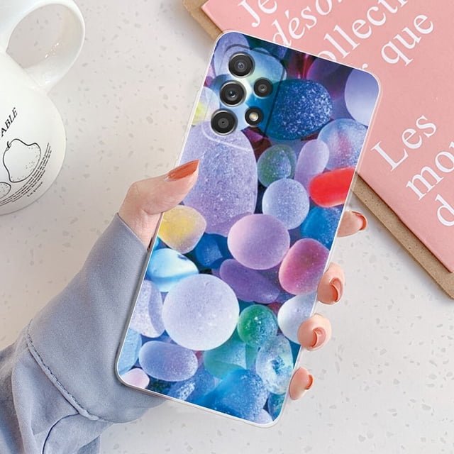 Fundas traseras de silicona suave para Samsung Galaxy A52s, 5G, A52, 4G, A53, 5G, 2022, A33, A53, A54, A34, transparentes, Paras Fivean unisex