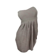 Free People Women's Champagne Marled Strapless Dress