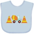 thumbnail image 3 of Inktastic Cement Mixer Construction Boys Baby Bib, 3 of 4