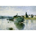 thumbnail image 3 of Claude Monet 18x13 Black Modern Framed Museum Art Print Titled - The Seine at Lavacourt (1880), 3 of 5