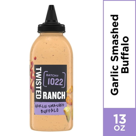 Twisted Ranch Garlic Rubbed Buffalo Ranch Dressing & Dip, 13 oz (Best Dip For Buffalo Wings)