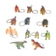 thumbnail image 2 of Llaveros de dinosaurio, 12 piezas Llaveros de dinosaurio Llaveros de dinosaurio vívidos Llavero modelo de dinosaurio Durabilidad extendida, 2 of 8