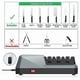 thumbnail image 2 of Electric Knife Sharpener- Knife Sharpeners, 3 Stage Electric Knife Sharpener, 3-Stage, Grey EU Plug, 2 of 5