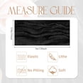 thumbnail image 2 of Table Runner Wokceer - Mantel navideño (12 unidades, 3 m), color negro, 2 of 8