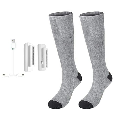 

3.7V Heated Socks Foot Warmers For Men And Women Electric Heating Socks Washable Battery Heated Socks For Winter Skiing Hiking Fishing Riding Keep