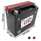 thumbnail image 2 of LTH TX20HL-BS 12V 18Ah 320 CCA AGM BCI para Moto, 2 of 5