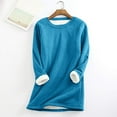 thumbnail image 5 of Fall Outfits for Women 2026 Long Sleeve Warm and cozy all through autumn and winter M Blue Fall Top, 5 of 5