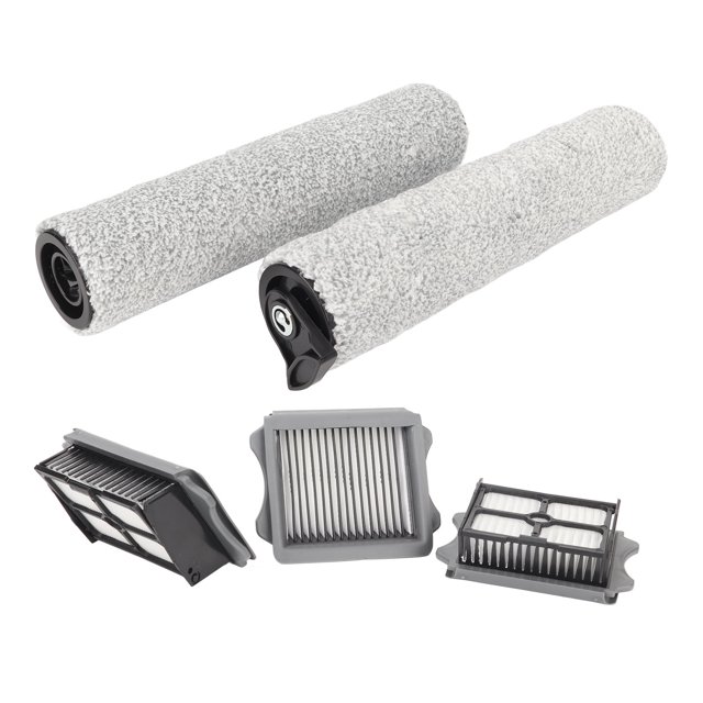 Kit de filtro de cepillo de rodillo para piso fácil operación Cepillo de rodillo de lavado de piso con cable duradero Limpieza eficiente para el hogar ANGGREK Otros