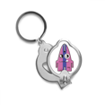 thumbnail image 1 of Universe Alien Striped Purple Monster Finger Nail Clippers Scissor Stainless Steel Cutter, 1 of 3