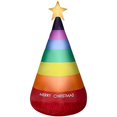 thumbnail image 1 of Gemmy 7FT Rainbow Lighted Inflatable Christmas Tree Indoor/Outdoor Holiday Decoration, 1 of 2