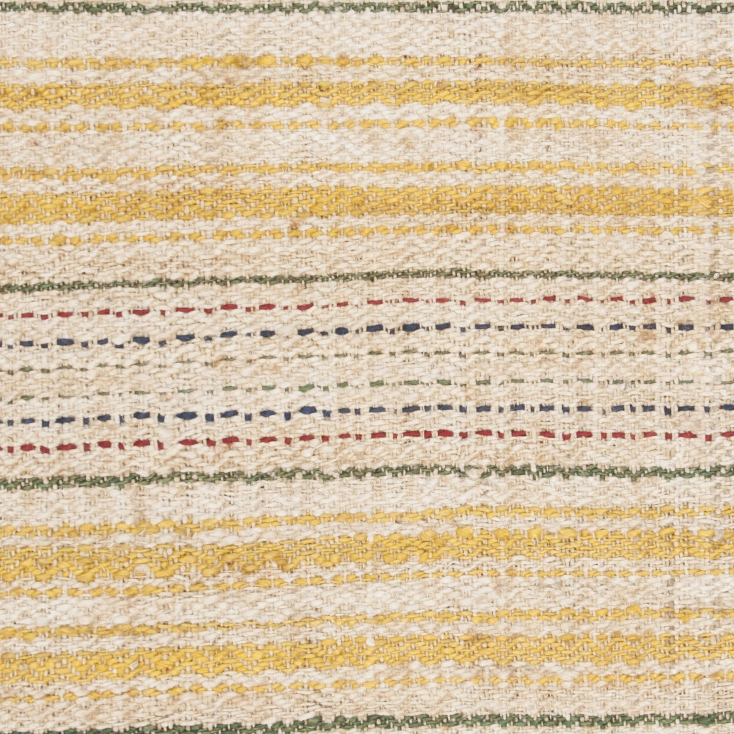 SAFAVIEH Natural Fiber Ombre Striped Jute Area Rug, Ivory/Gold, 8' x 10'