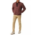 thumbnail image 3 of Bass Outdoor Reversible Jacket Mens Medium Rum Raisin Zip Front Liner Warm Tech, 3 of 10