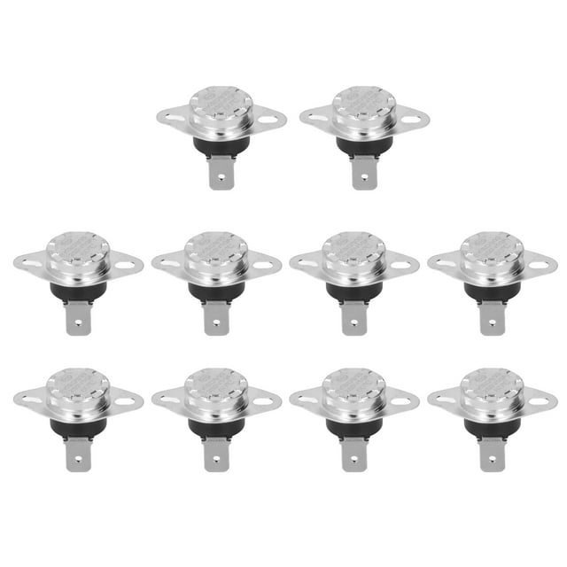 Oubit Manual Reset Temperature Control Switch,10Pcs Thermostat Thermal Switch Hand Reset Thermostat Switch A Thermostat Switch Masterfully Created