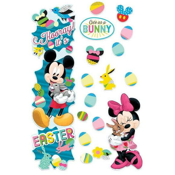 Eureka EU-849332 Mickey Mouse Easter Door Decor Kit