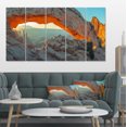 thumbnail image 1 of Mesa Arch Canyon lands Parc d'Utah - Impression sur Toile Paysage, 1 of 3
