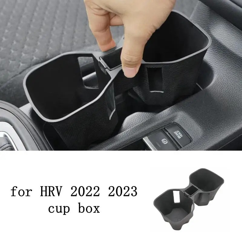 Storage Box For Honda Vezel HR-V HRV 2023 2022 Driver Seat Organizer Tray Car Interior Accessories Cup Box